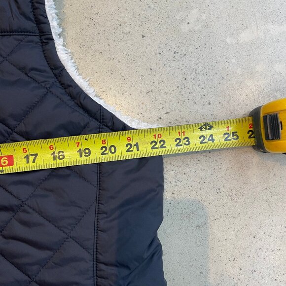 Tough duck women's quilted sherpa lined vest - Picture 3 of 8